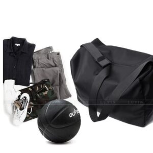 Túi Đeo Chéo Nam LUVIN Vải Dù Trơn Size Lớn Chống Thấm Nước, Thiết Kế Trẻ Trung Năng Động Dễ Phối Đồ